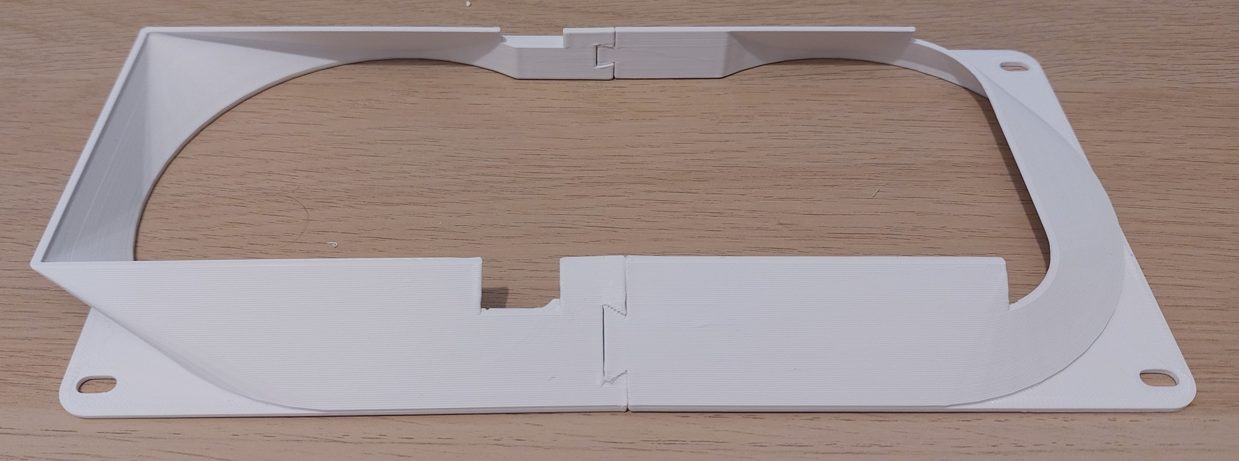 3D printed duct for a GPU